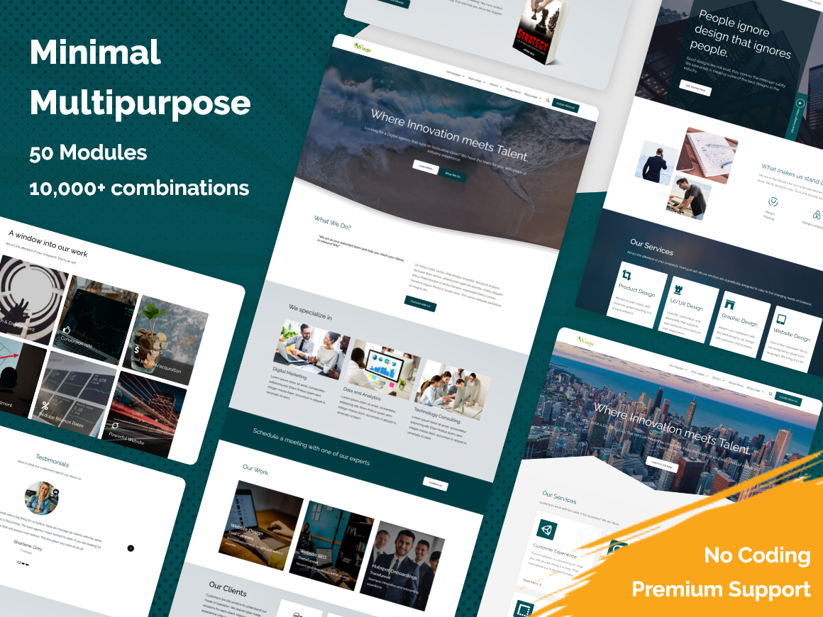 Minimal Multipurpose Theme